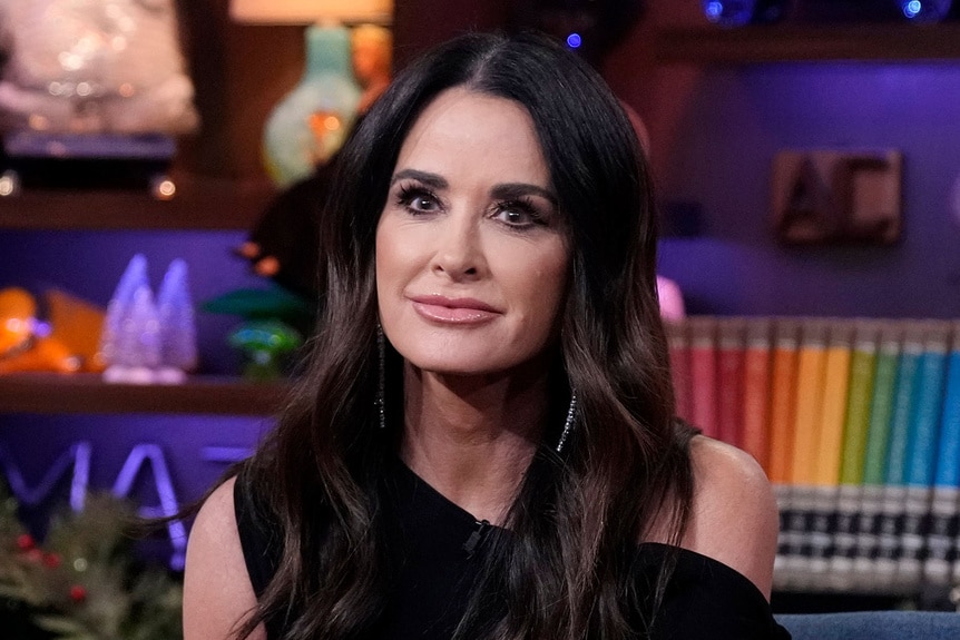 Kyle Richards at the Watch What Happens Live Clubhouse.