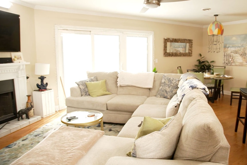 A general view of Taylor Ann Green's Livingroom