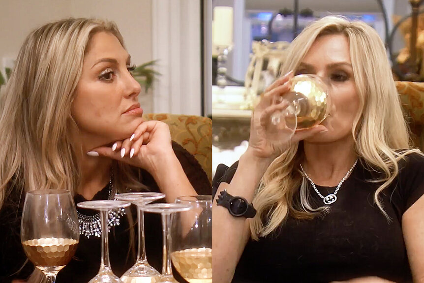 Real housewives hot sale wine glasses