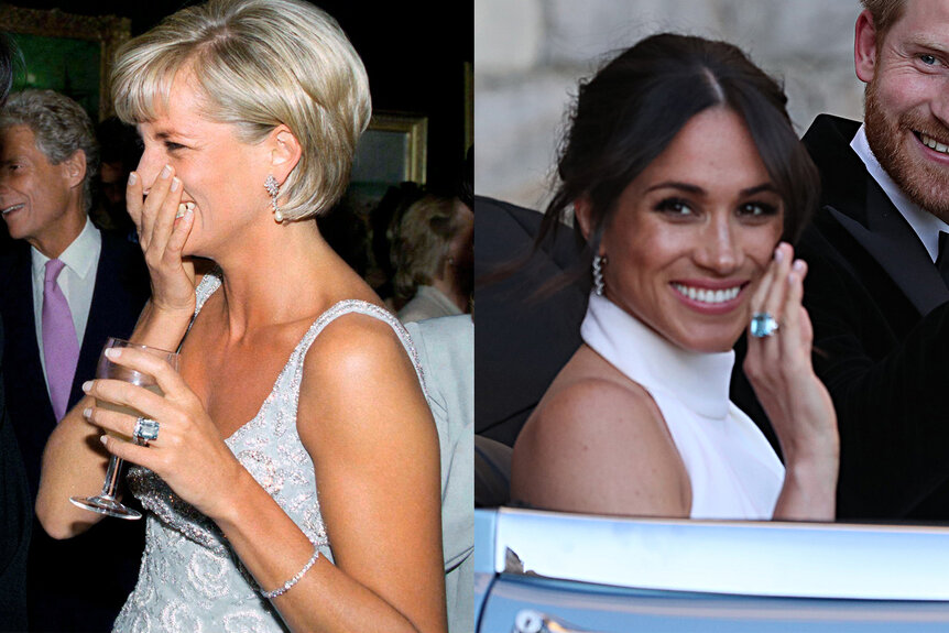 Royal Wedding 2018: Meghan Markle Wears Princess Diana's Blue Ring ...