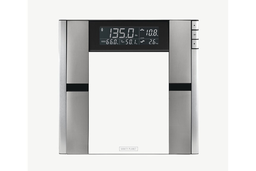 Taylor Body Fat Percent Analyzer And Scale White Water Weight